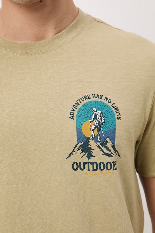 Medicine t-shirt damski bawełniany RS26-TSM509 zielony