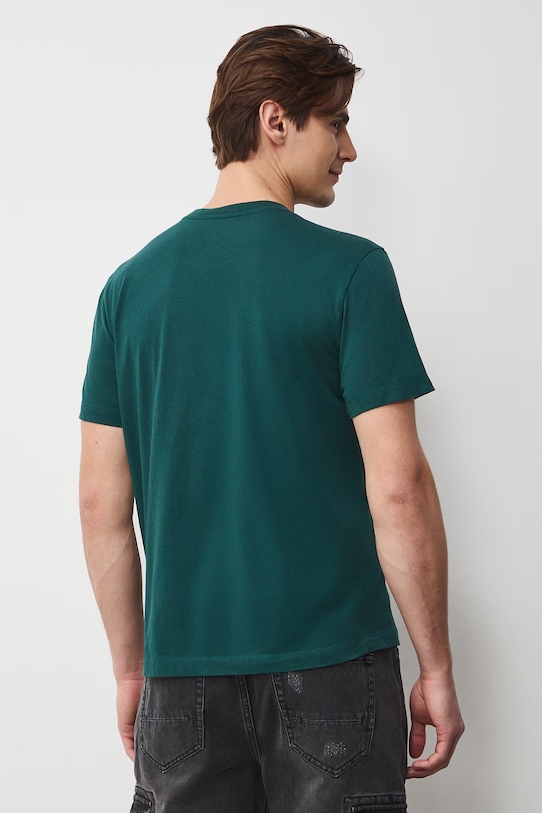 Odzież Medicine t-shirt męski bawełniany RS26-TSM512 turkusowy