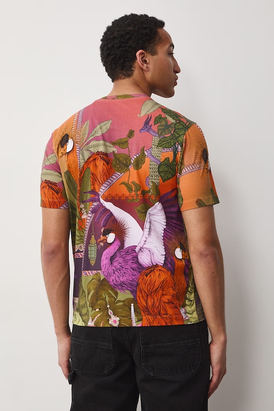 Medicine t-shirt męski bawełniany z elastanem RS26-TSM651 multicolor