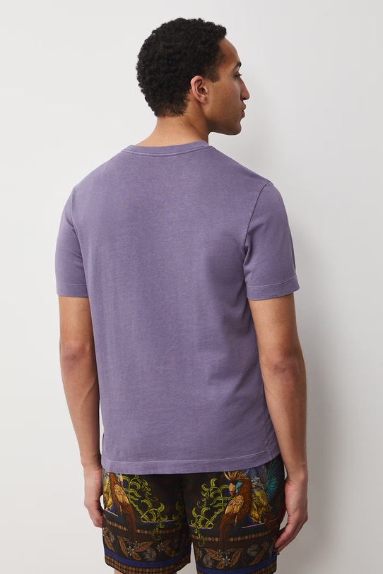 Medicine t-shirt damski bawełniany fioletowy RS26-TSM653