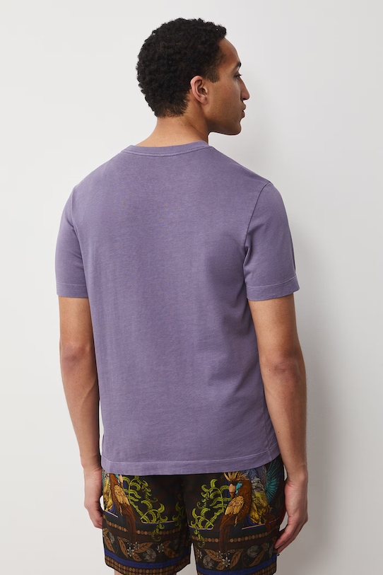 Medicine t-shirt damski bawełniany fioletowy RS26-TSM653