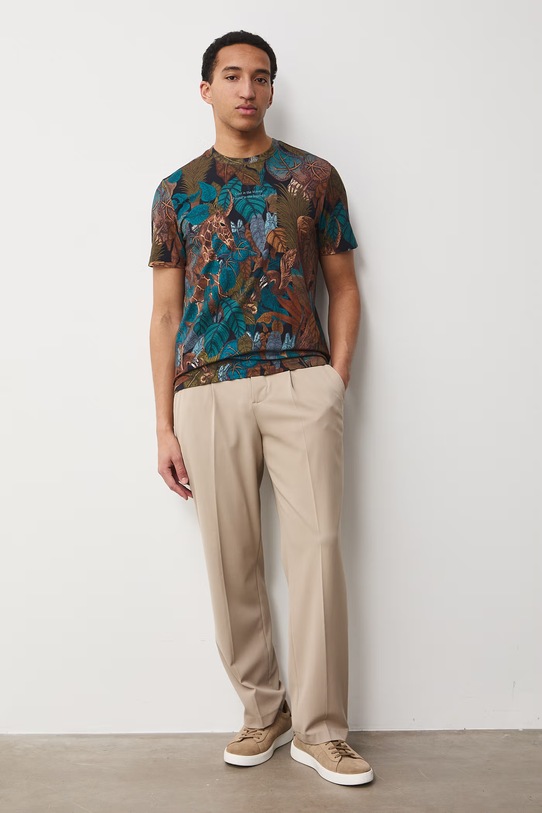 Odzież Medicine t-shirt męski bawełniany z elastanem RS26-TSM655 multicolor