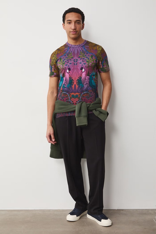 Odzież Medicine t-shirt męski bawełniany z elastanem RS26-TSM657 multicolor