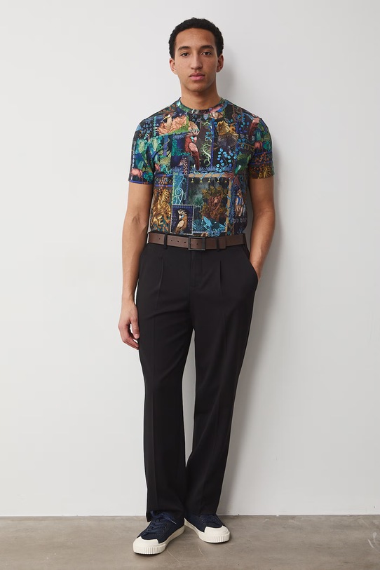 Odzież Medicine t-shirt męski bawełniany z elastanem RS26-TSM658 multicolor