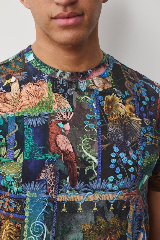 Medicine t-shirt męski bawełniany z elastanem RS26-TSM658