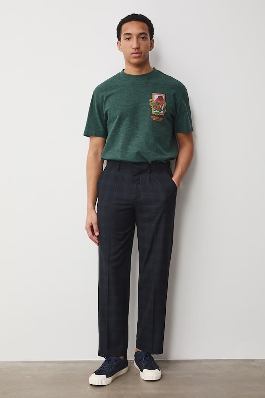 Odzież Medicine t-shirt męski RS26-TSM659 zielony