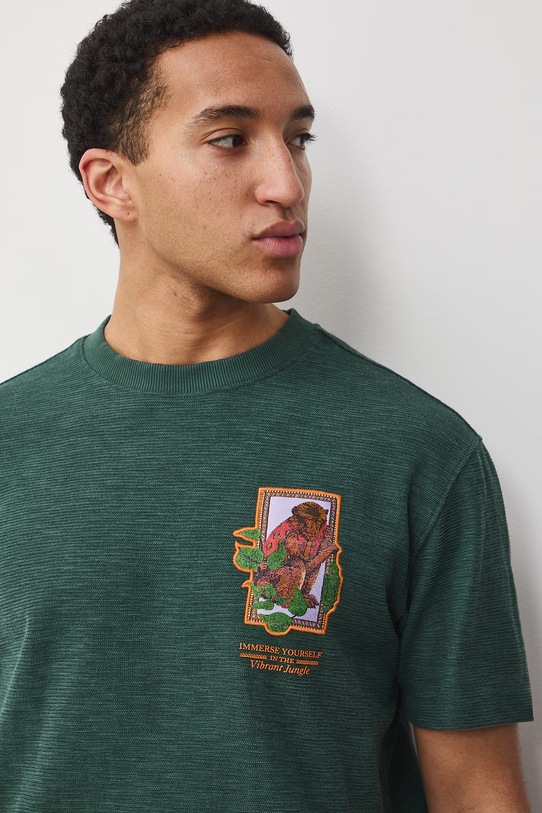 Medicine t-shirt męski RS26-TSM659 zielony