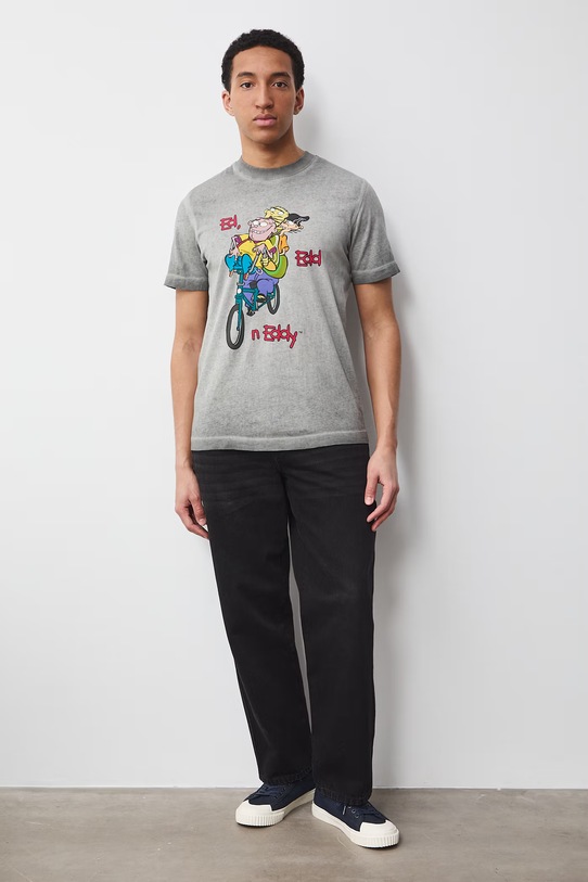 Medicine t-shirt męski bawełniany RS26-TSM675 szary RS26