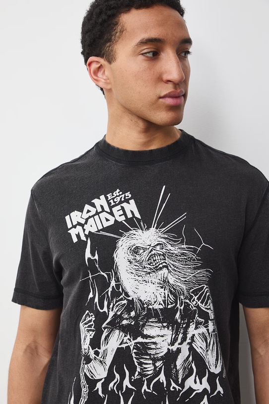 Medicine t-shirt męski bawełniany szary RS26-TSM681