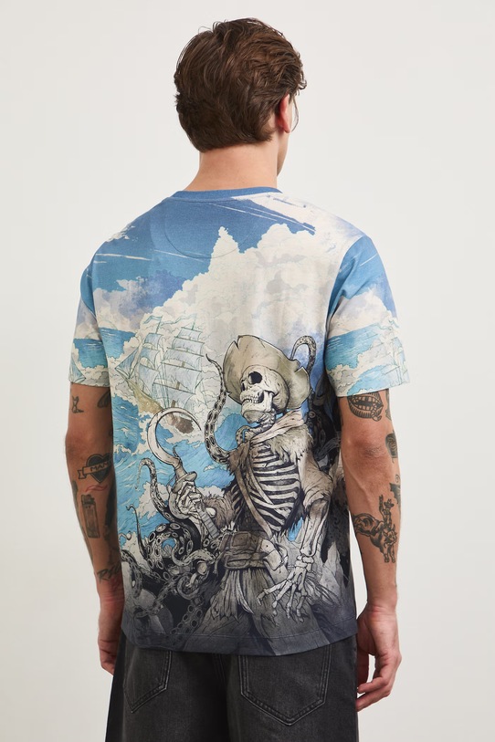 Odzież Medicine T-shirt męski bawełniany z elastanem RS26-TSM700 multicolor