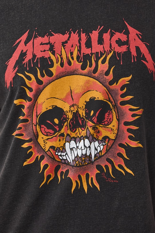 Medicine T-shirt męski bawełniany Metallica RS26-TSM770 szary