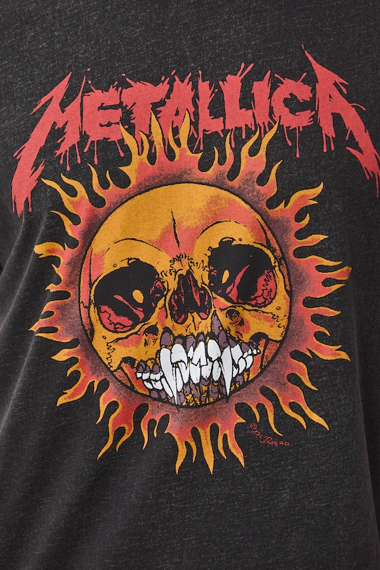 Medicine T-shirt męski bawełniany Metallica RS26-TSM770 szary