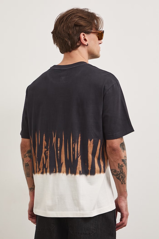 Odzież Medicine T-shirt męski bawełniany RS26-TSM804 czarny