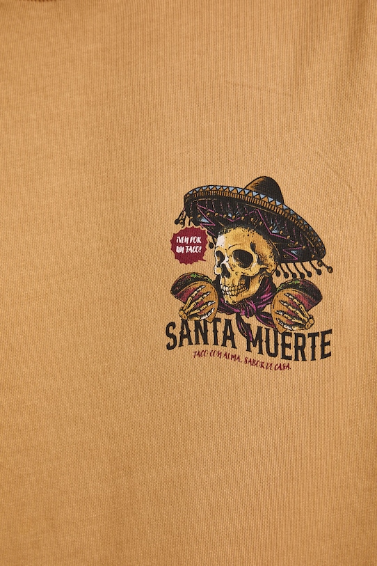 T-shirt męski bawełniany z nadrukiem RS26-TSM808