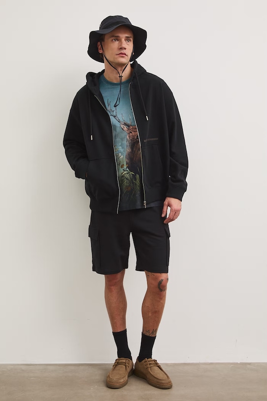 Ruházat Medicine t-shirt férfi pamut elasztánnal RS26-TSM852 többszínű