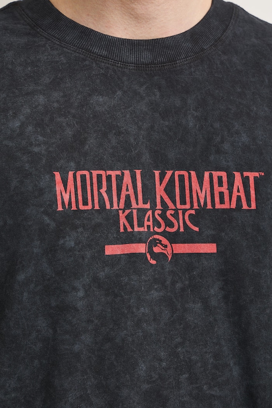 T-shirt męski bawełniany Mortal Kombat RS26-TSMA71 czarny
