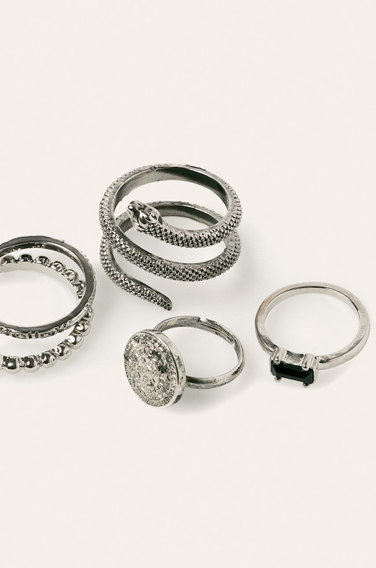 Medicine - gyűrű Basic (5 darab) RW19.AKD704 ezüst RW19