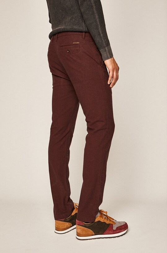 Odzież Spodnie męskie bordowe RW19.SPM062 bordowy