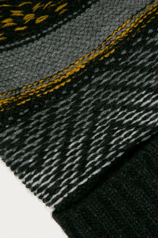 Akcesoria Czapka męska wzorzysta z pomponem RW20.CAM809 multicolor