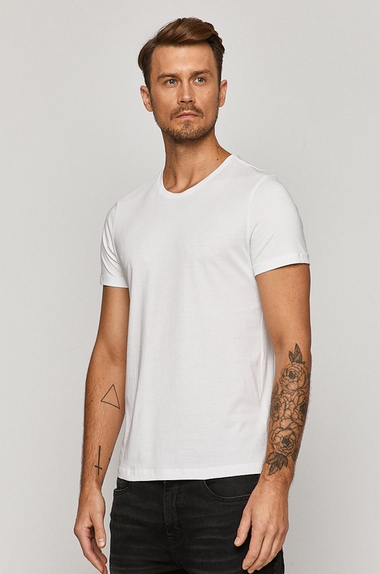 Medicine - Tricou Basic uni alb RW20.TSM021