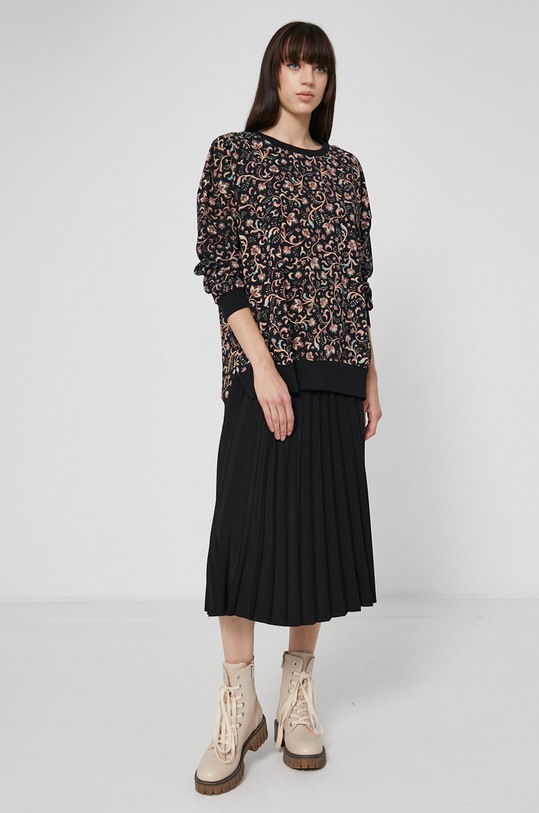 Medicine - Bluza bawełniana Bohemian RW21.BLD603 czarny RW21