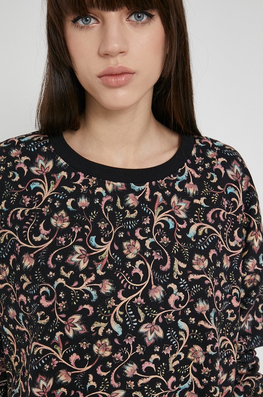 Medicine - Bluza bawełniana Bohemian czarny RW21.BLD603