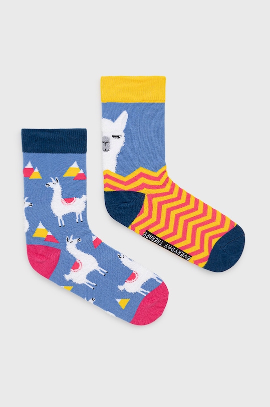 Skarpetki damskie w lamy (2-pack) skarpetki długie multicolor RW21.LGD705