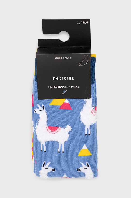 Odzież Skarpetki damskie w lamy (2-pack) RW21.LGD705 multicolor