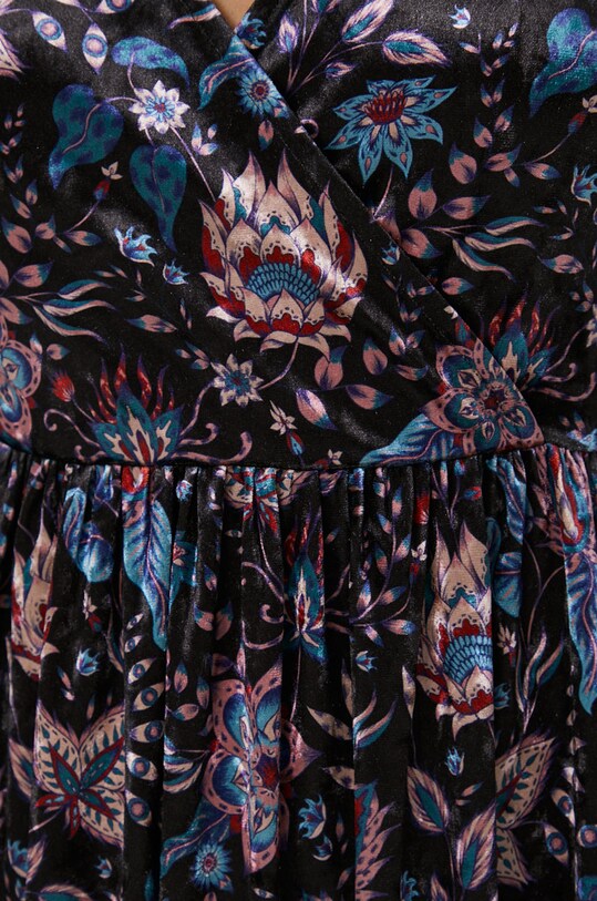 Sukienka z wzorzystej tkaniny RW21.SUDB04 multicolor