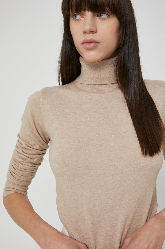 Medicine - Sweter Basic beżowy RW21.SWD062