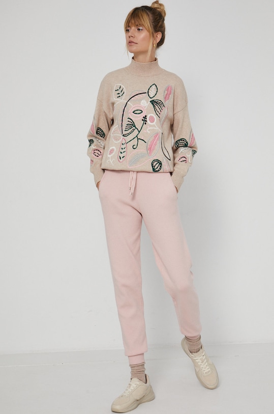 Odzież Medicine - Sweter Comfort Zone 2 RW21.SWD801 beżowy