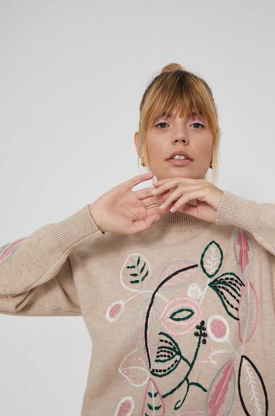 Medicine - Sweter Comfort Zone 2 RW21.SWD801 beżowy