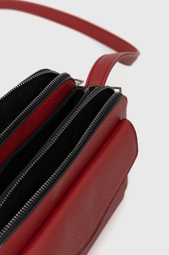 Torebka ze skóry ekologicznej damska czerwona RW21.TOD500 czerwony