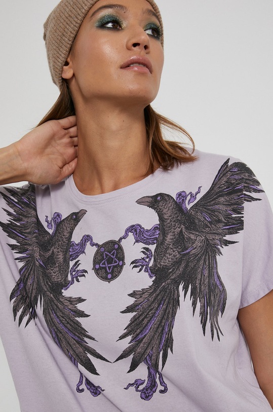 Medicine - Bavlněné tričko Witcher RW21.TSD853 fialová