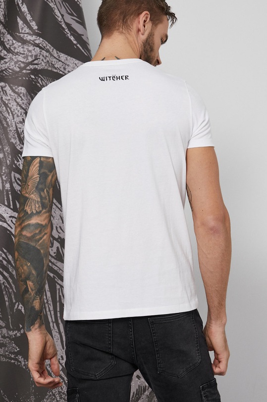 Odzież Medicine - T-shirt bawełniany The Witcher RW21.TSM861 biały