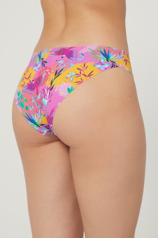 Figi damskie wzorzyste (3-pack) multicolor multicolor RW22.BID101