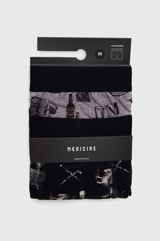 Boxerky pánské se vzorem (2-pack) RW22.BIM909