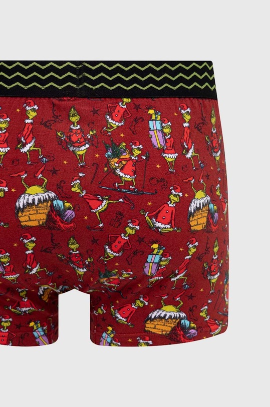 Bokserki męskie Grinch (2-pack) kolor multicolor multicolor RW22.BIMA01