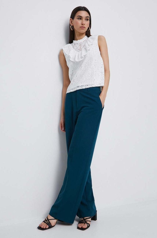 Bluzka damska koronkowa kolor biały RW22.BKDB04 biały RW22