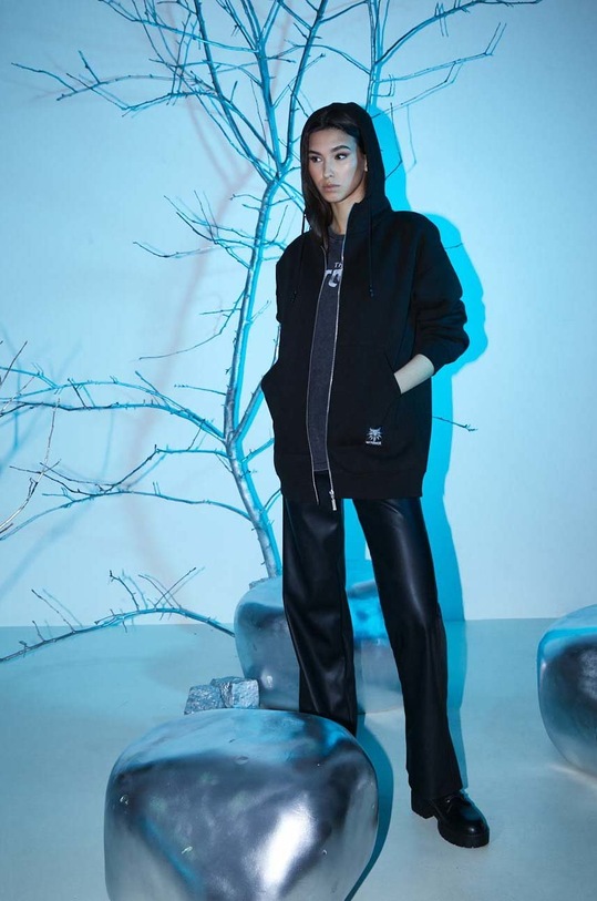 Mikina dámská černá barva RW22.BLDB50 černá