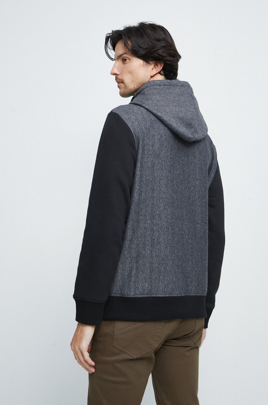 Odzież Bluza męska z kapturem kolor czarny RW22.BLM706 czarny