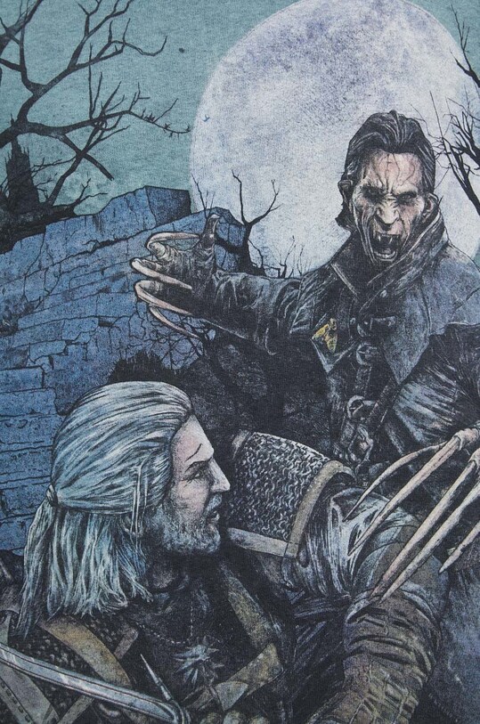 Bluza męska z kolekcji The Witcher x Medicine kolor czarny RW22.BLMB51