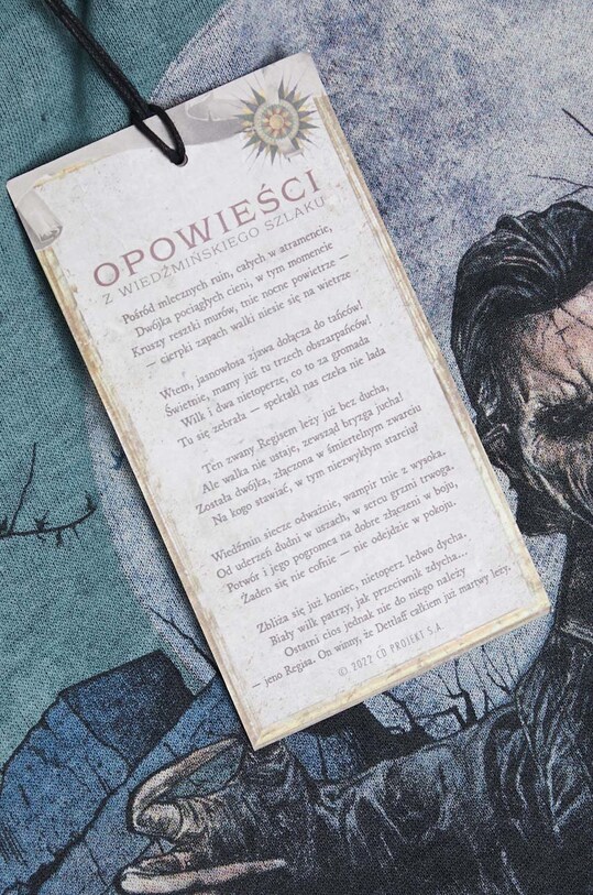 Bluza męska z kolekcji The Witcher x Medicine kolor czarny RW22.BLMB51