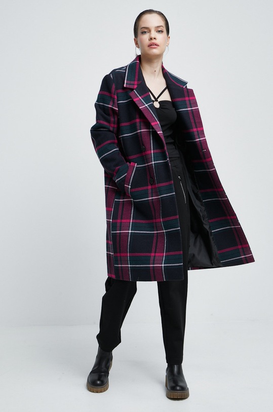 Longsleeve bawełniany damski gładki z domieszką elastanu czarny RW22.BUD501 czarny RW22