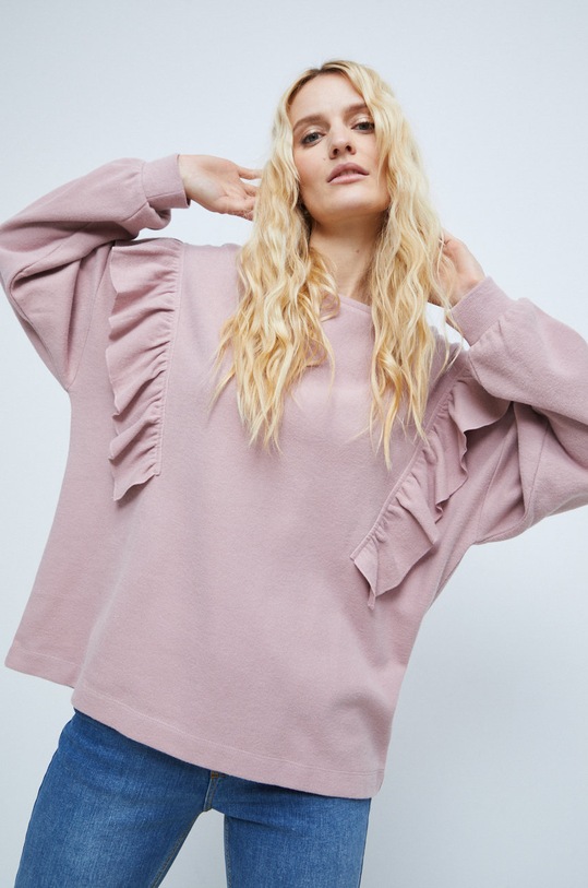 Medicine felső sima rózsaszín RW22.BUD700