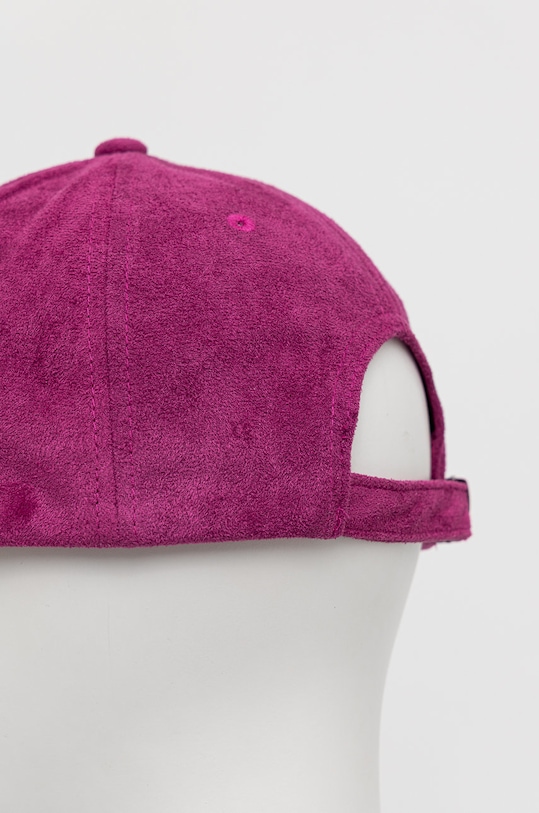 Czapka z daszkiem damska różowa różowy RW22.CAD306