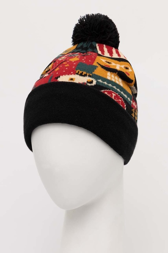 Czapka męska z pomponem kolor multicolor RW22.CAMA05 multicolor RW22
