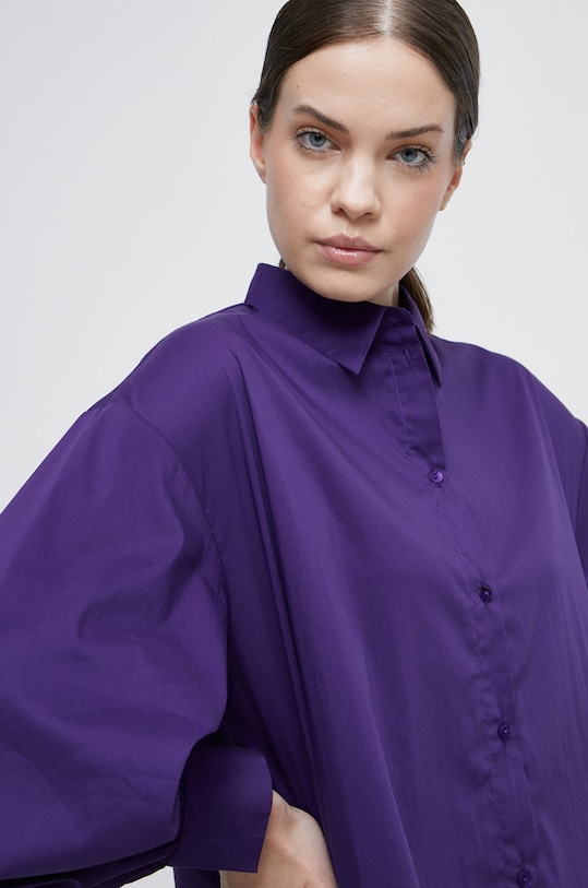 Medicine koszula z elastanem fioletowy RW22.KDD500