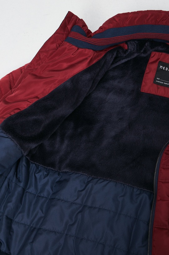 Kurtka męska ocieplana kolor bordowy RW22.KUM709