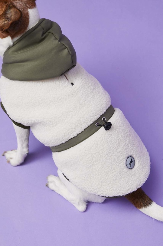 Doplnky Bunda pre zvieratko zateplená zelená farba RW22.KUU901 zelená